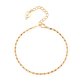 Gold & Silver Minimalist Anklet