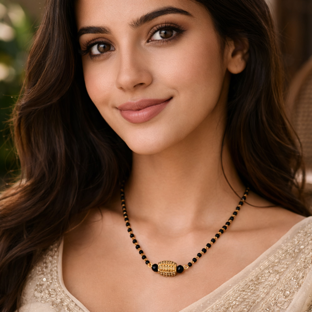Mangalsutra Style Necklace