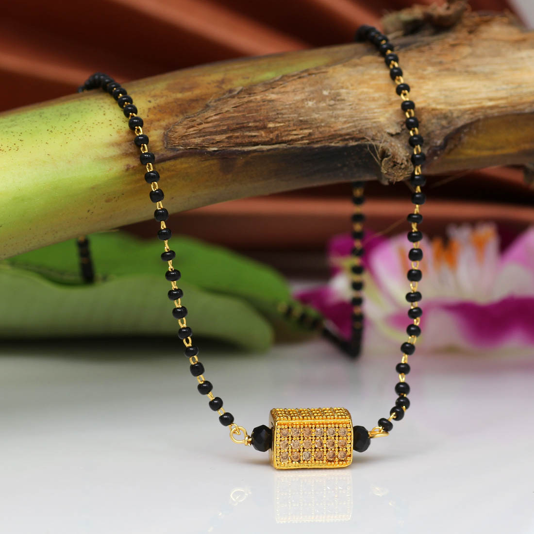 Mangalsutra Style Necklace