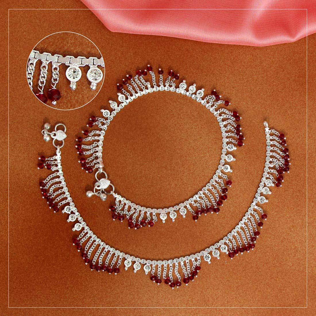 Indian Silver Anklet