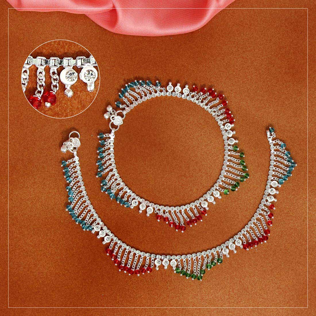 Indian Silver Anklet