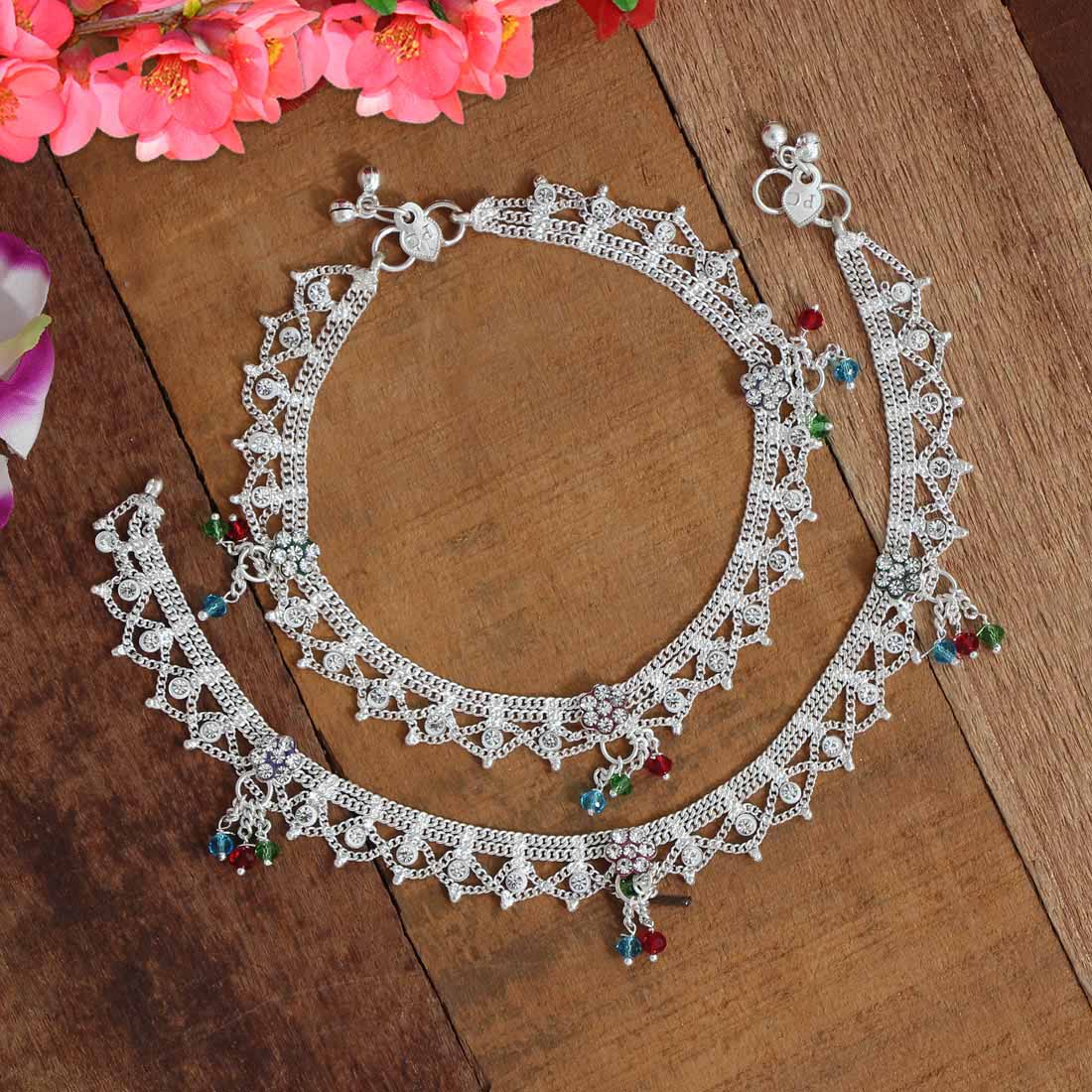Indian Silver Anklet