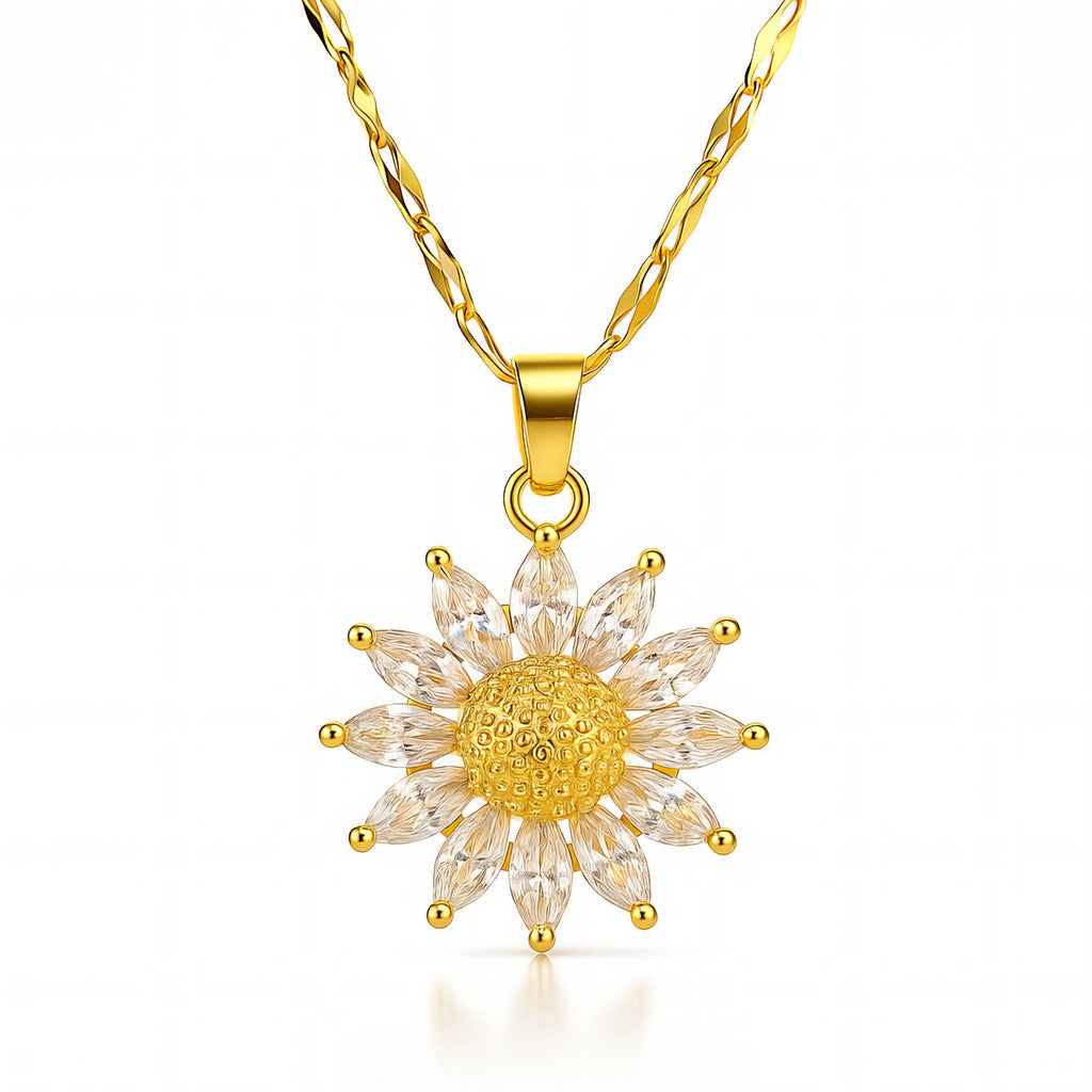 Daisy Flower Necklace