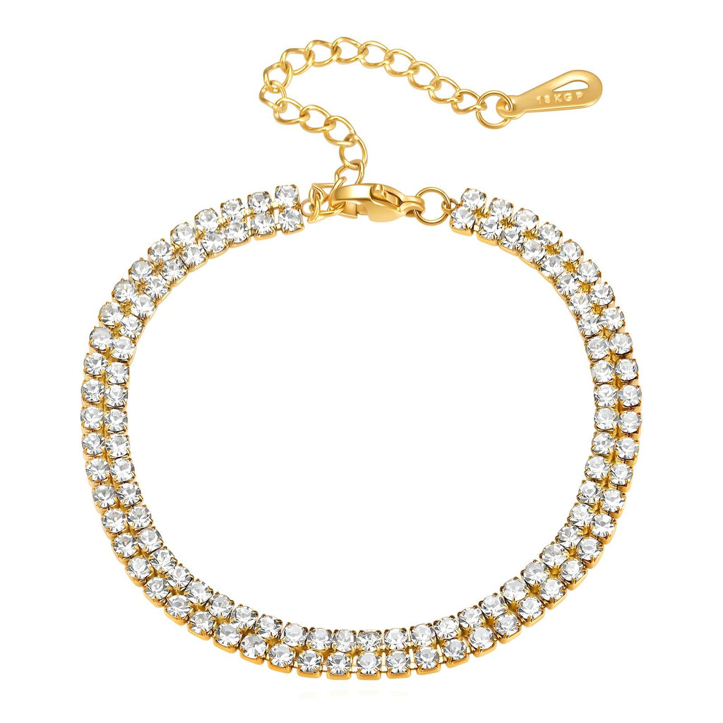 Tennis Double Row Bracelet