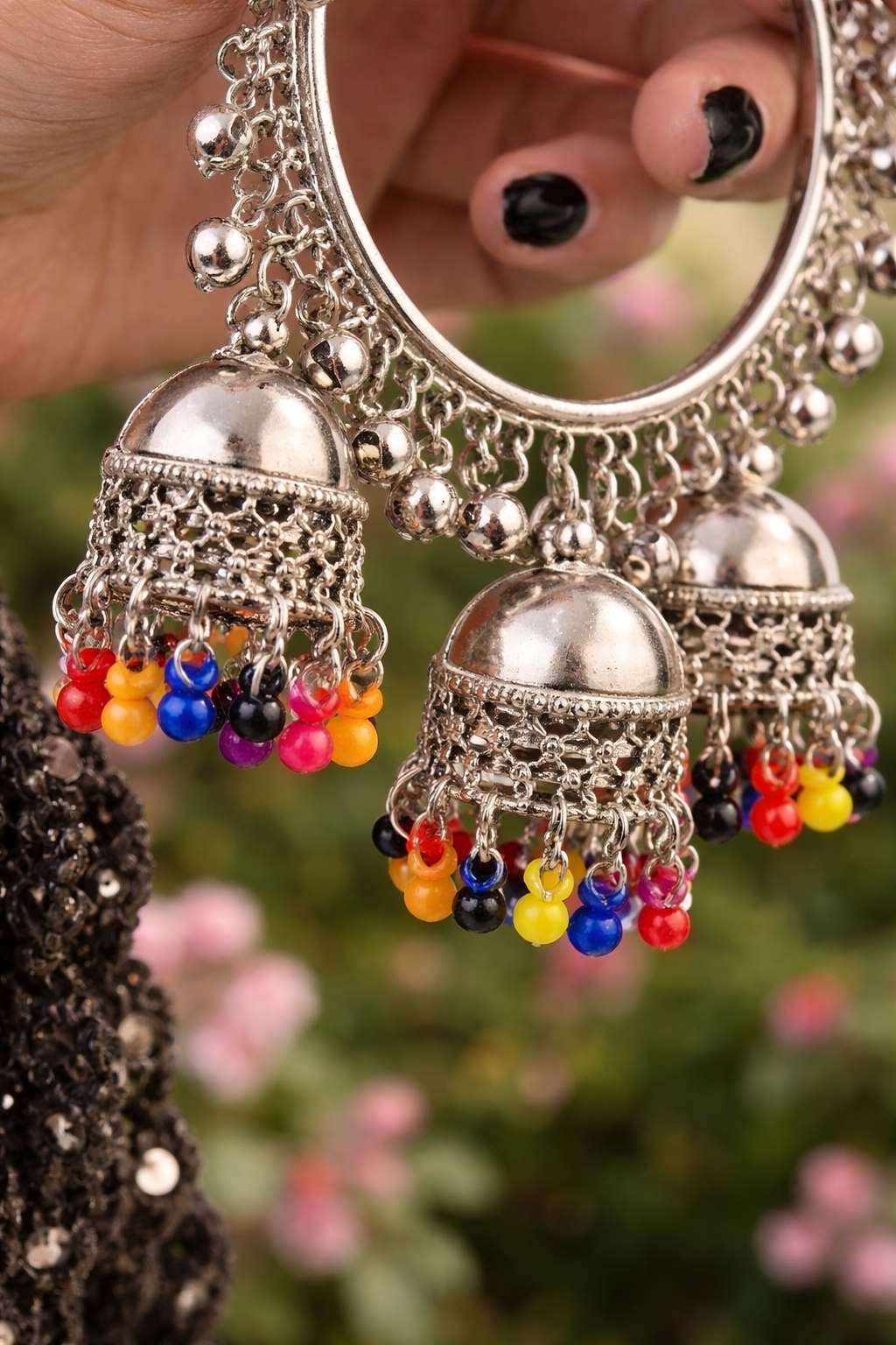 Ghungroo Jhumka Bangle