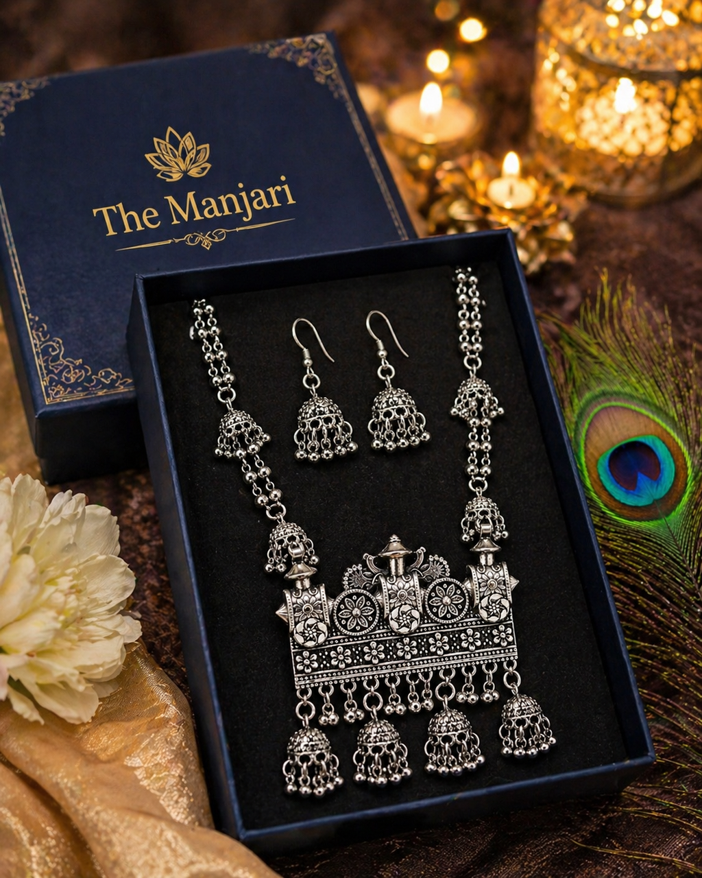 Temple Muse Long Necklace Set