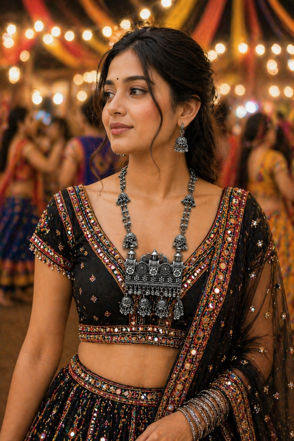 Temple Muse Long Necklace Set