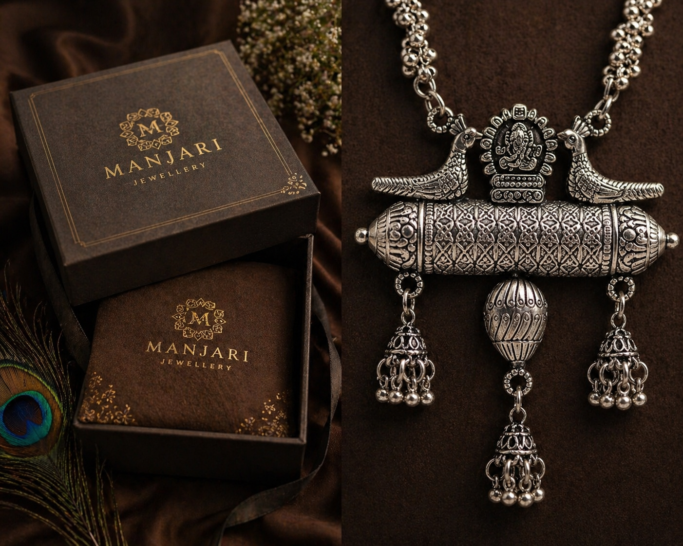 Royal Temple Heritage Long Necklace Set