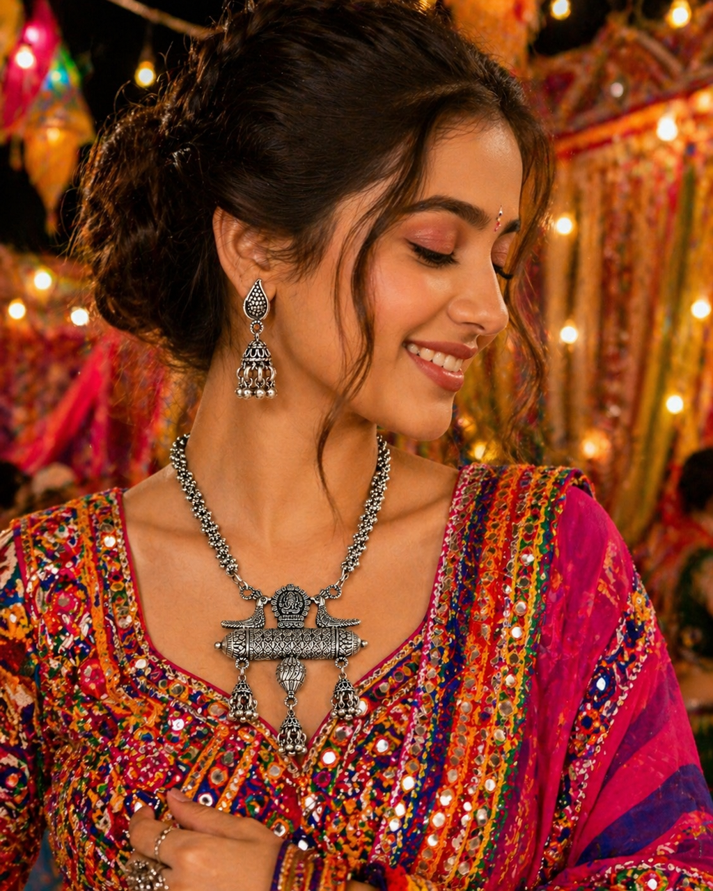 Royal Temple Heritage Long Necklace Set