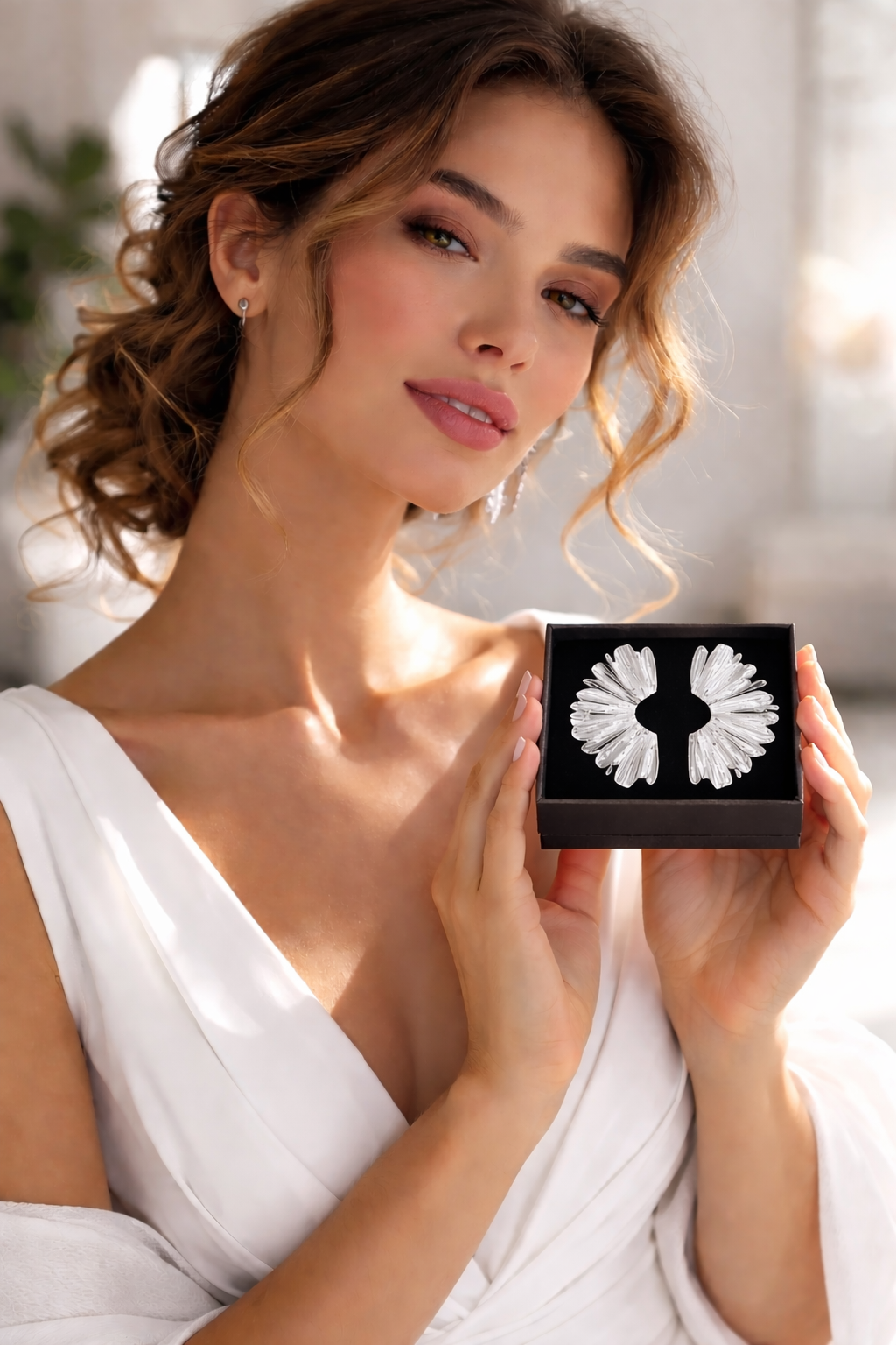 Vintage Retro Geometric Stud Earrings