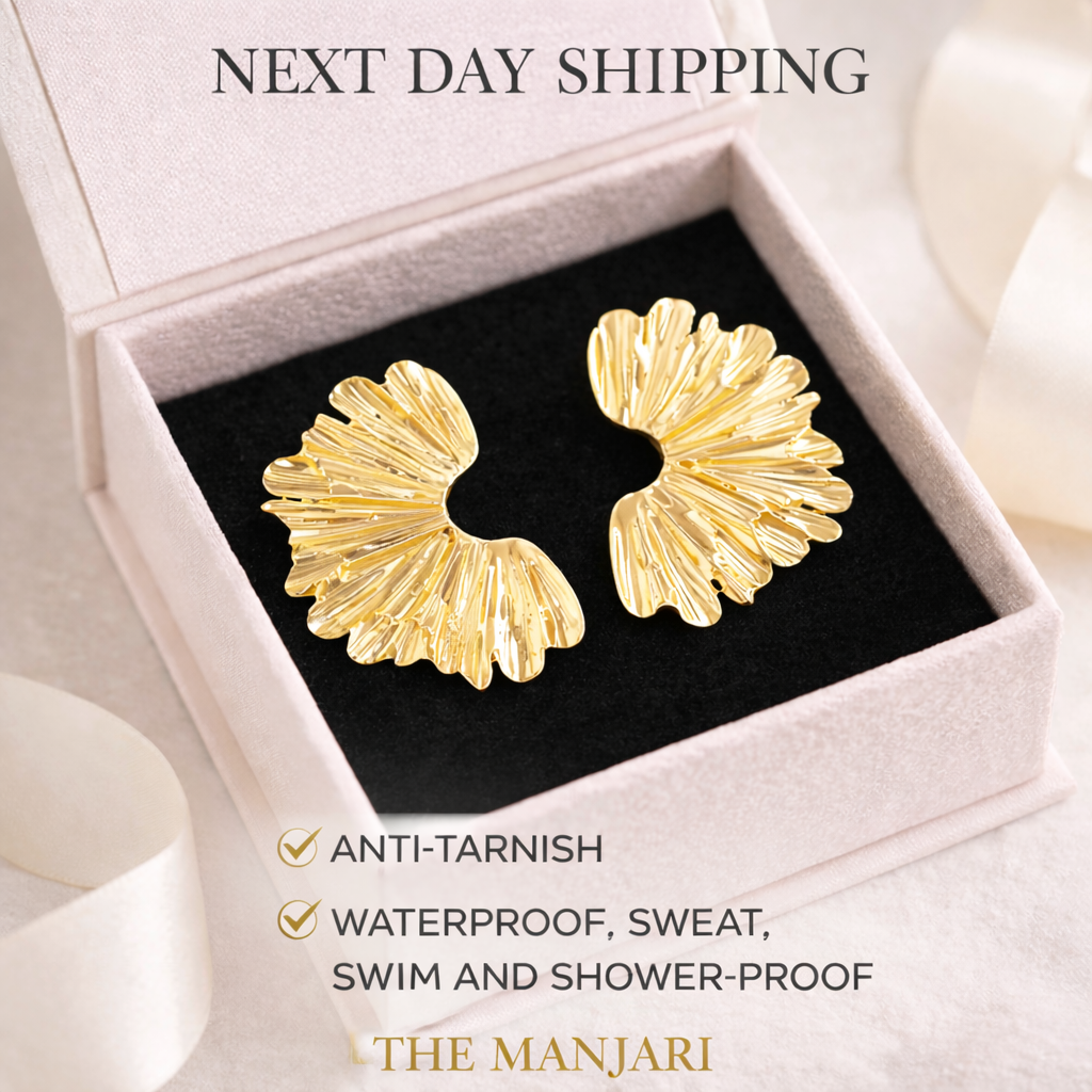Vintage Retro Geometric Stud Earrings