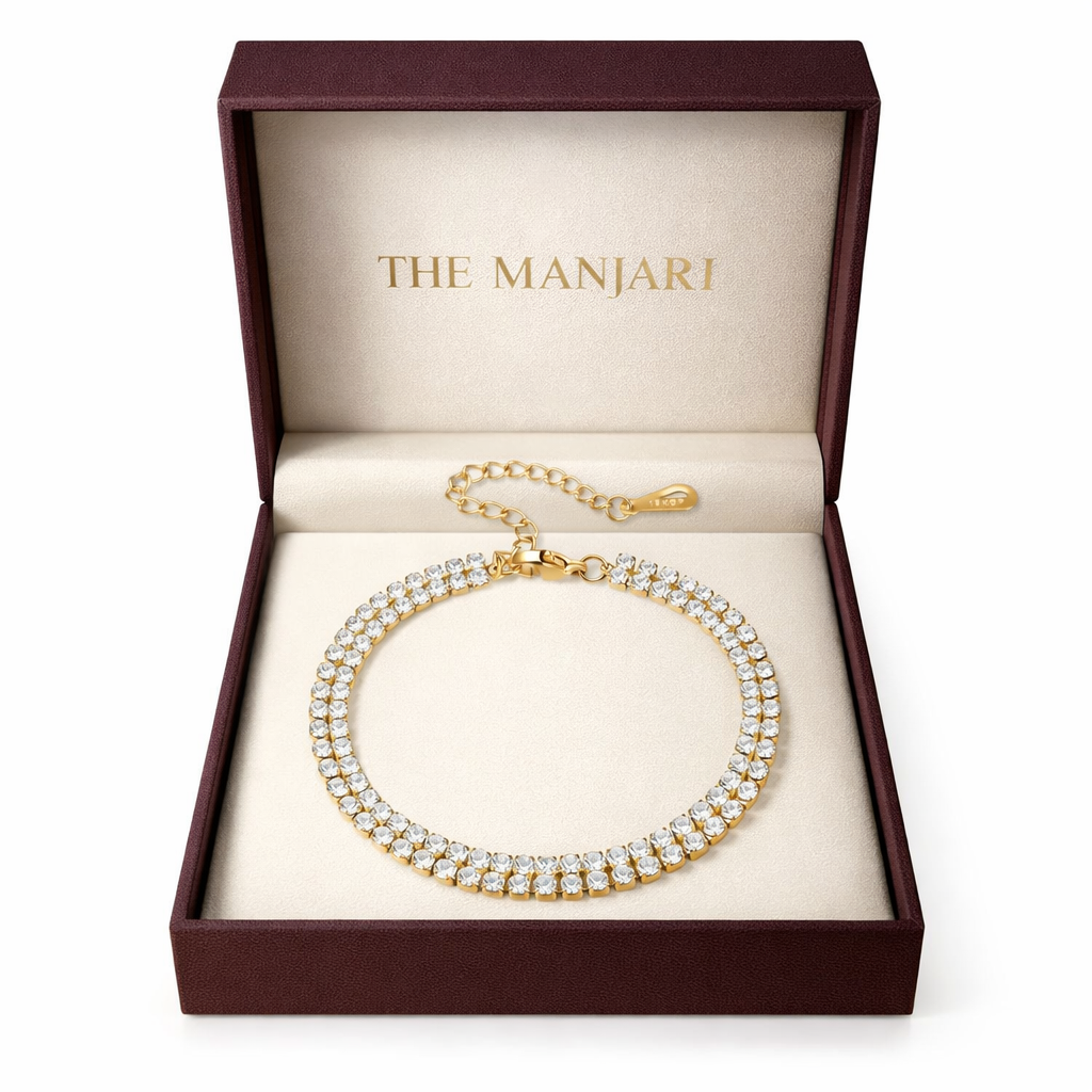 Tennis Double Row Bracelet