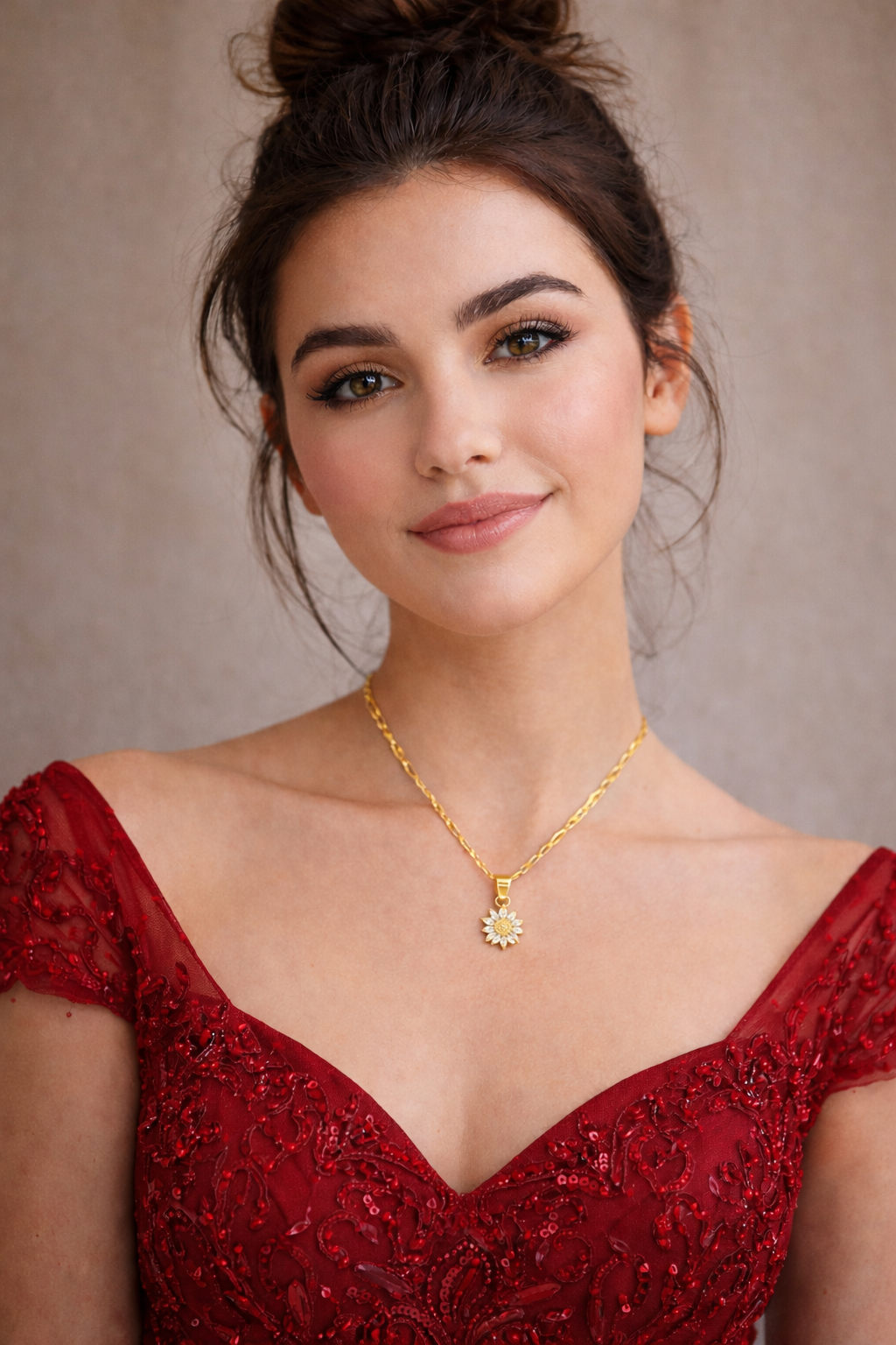 Daisy Flower Necklace