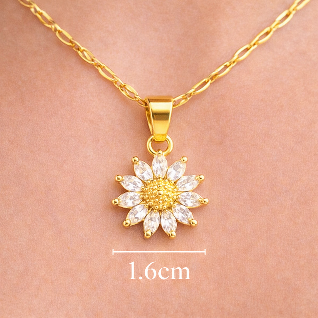 Daisy Flower Necklace