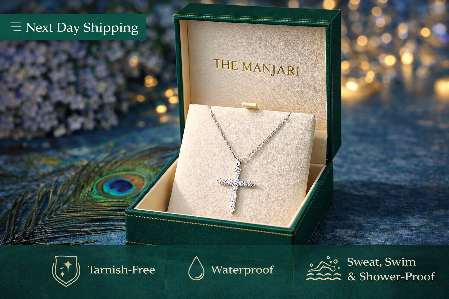 Silver Cross Necklace