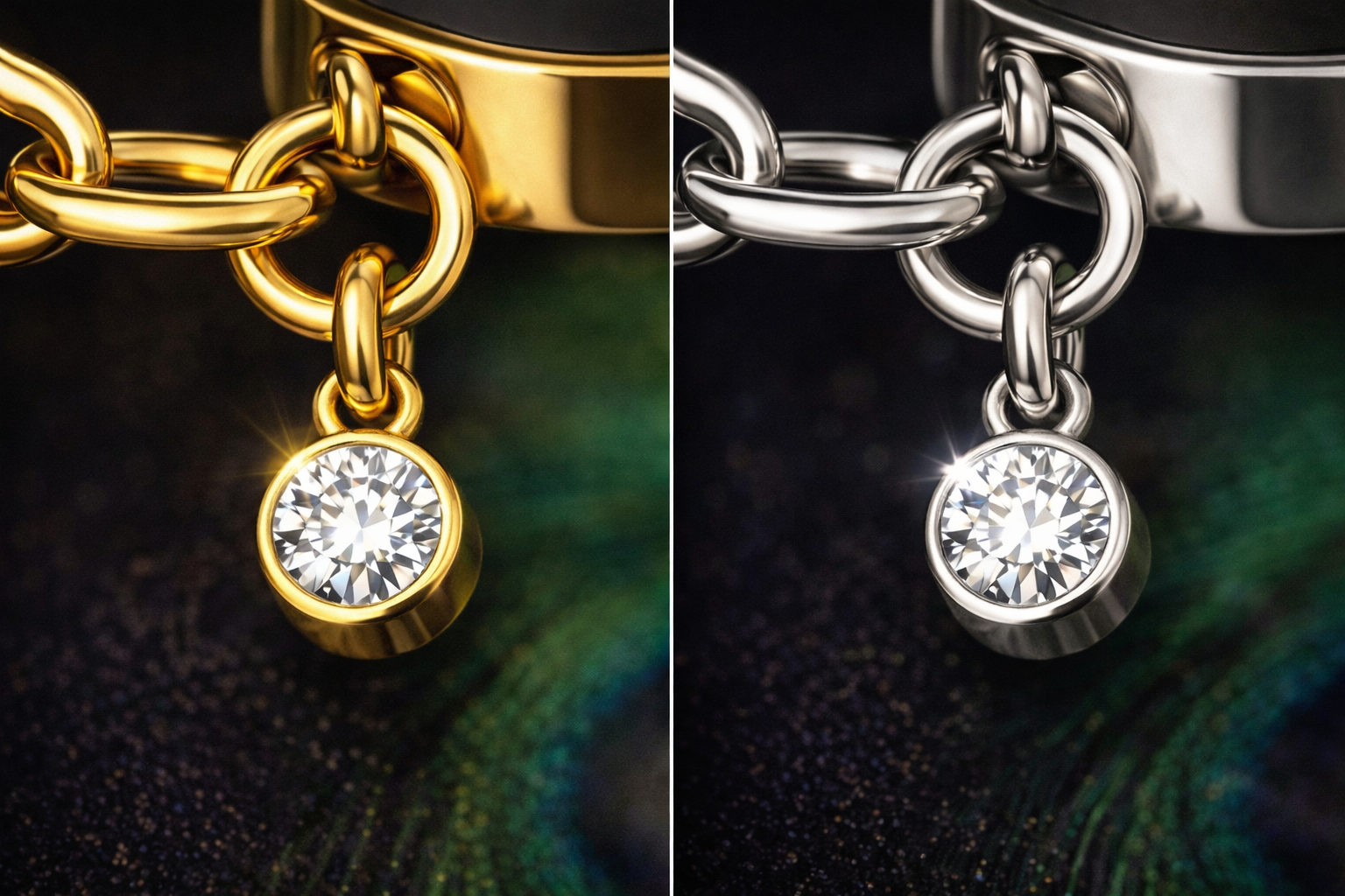 18K Gold Plated Roman Bracelet with Charm