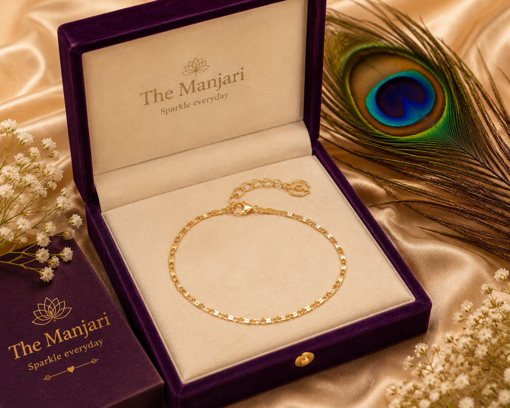 Dainty Figaro Chain Anklet – Gold & Silver Stainless Steel Waterproof Anklet | Tarnish-Free Everyday Jewelry