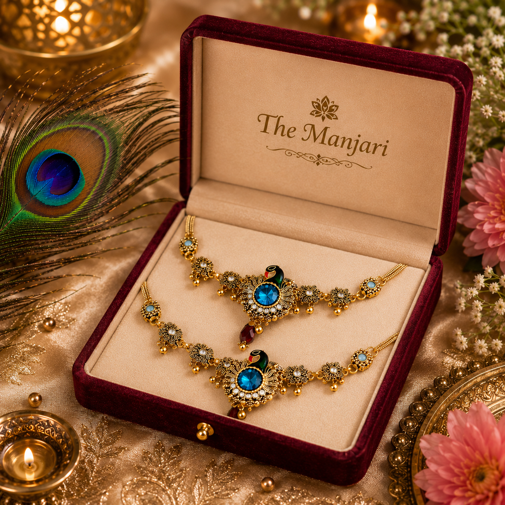 Traditional Indian Anklet for Women | Ethnic Payal Collection