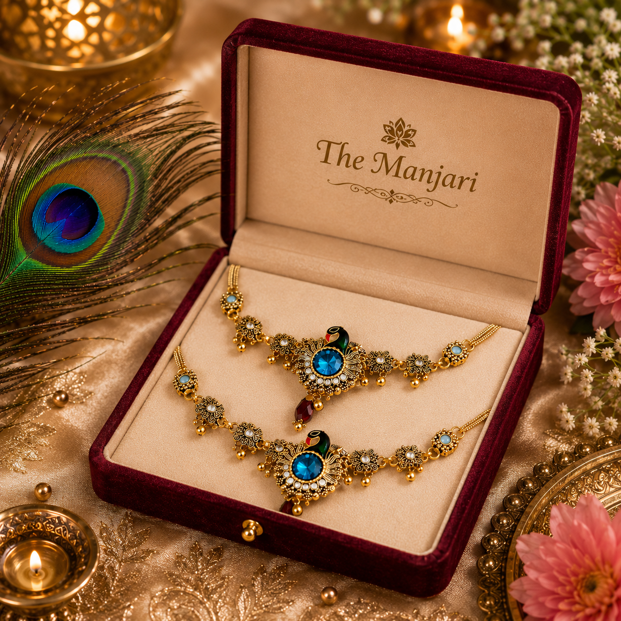 Traditional Indian Anklet for Women | Ethnic Payal Collection