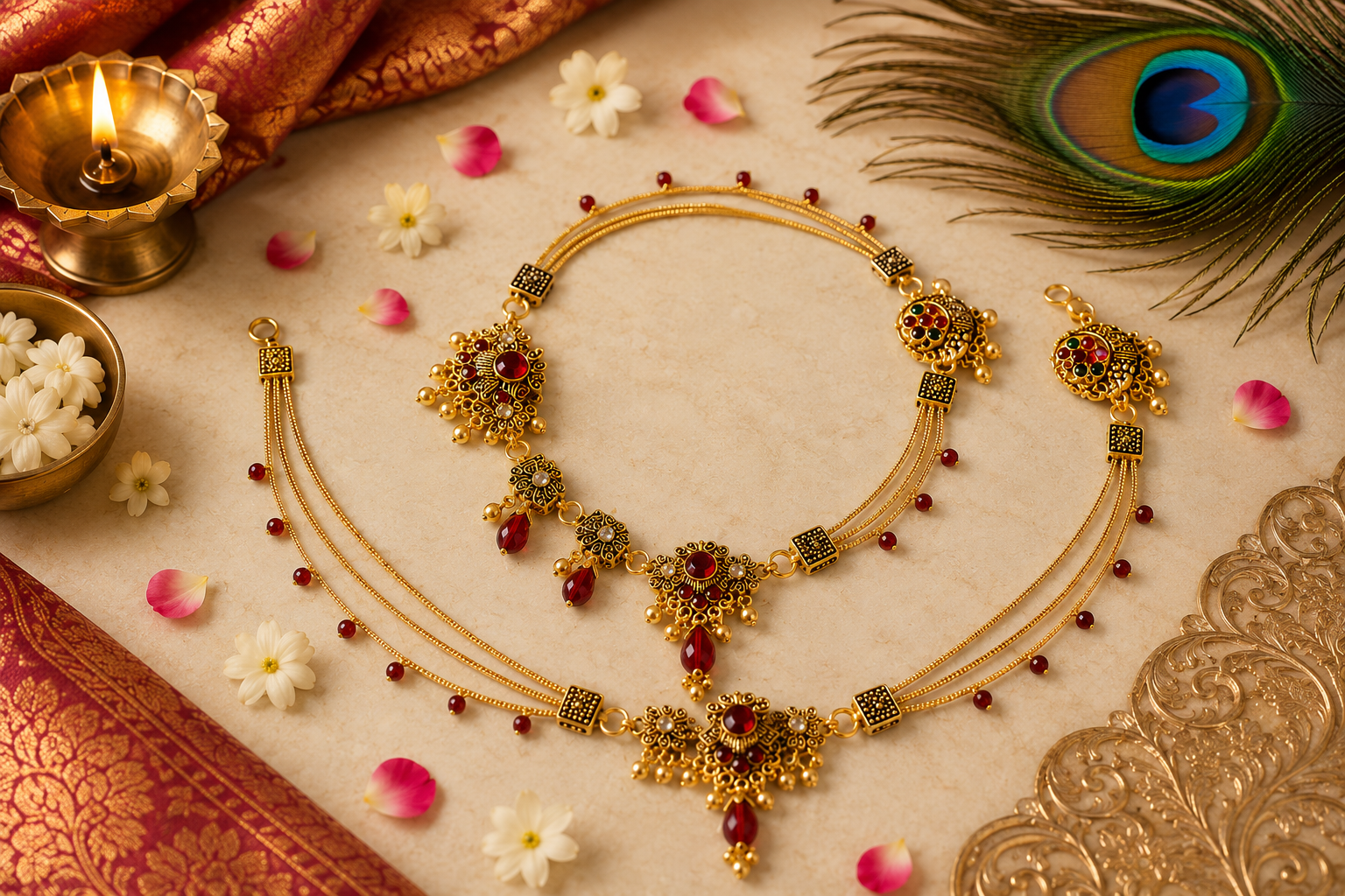 Traditional Indian Anklet for Women | Ethnic Payal Collection