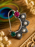Traditional Maharashtrian Oxidised Nath