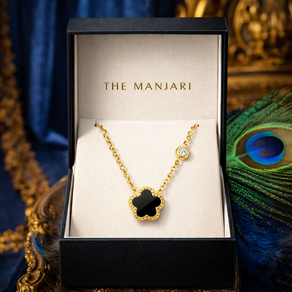 Black Clover Gold Necklace