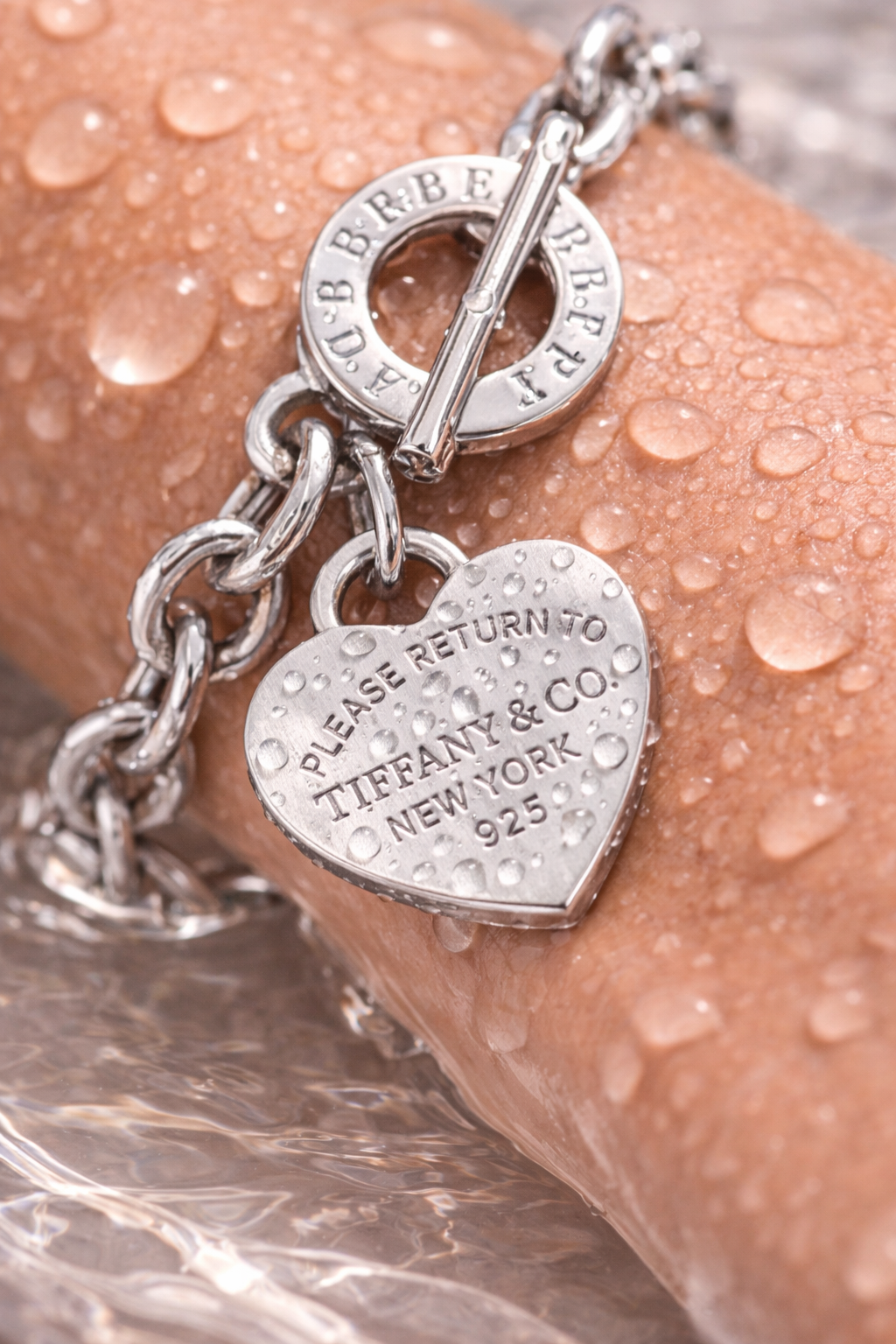 Heart Charm Chain Bracelet