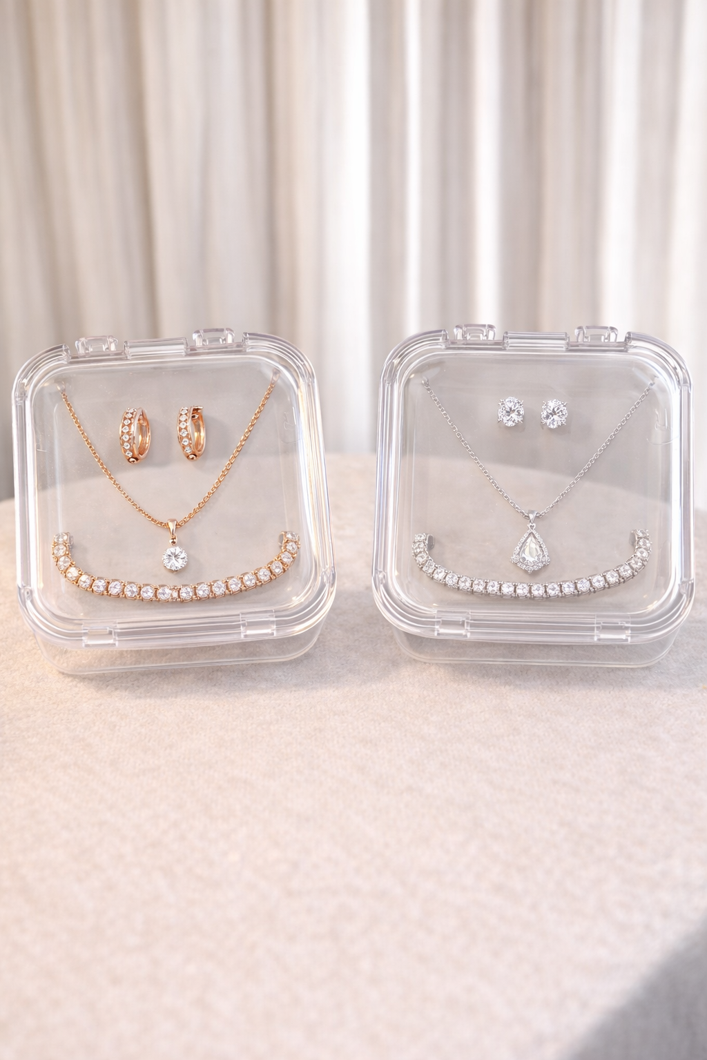 Compact Travel Jewelry Box