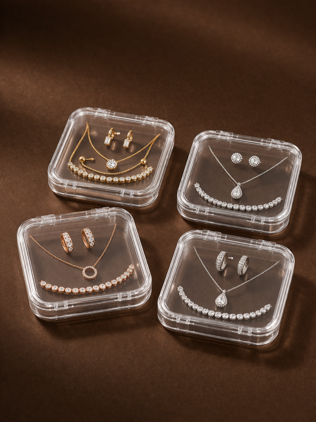 Compact Travel Jewelry Box