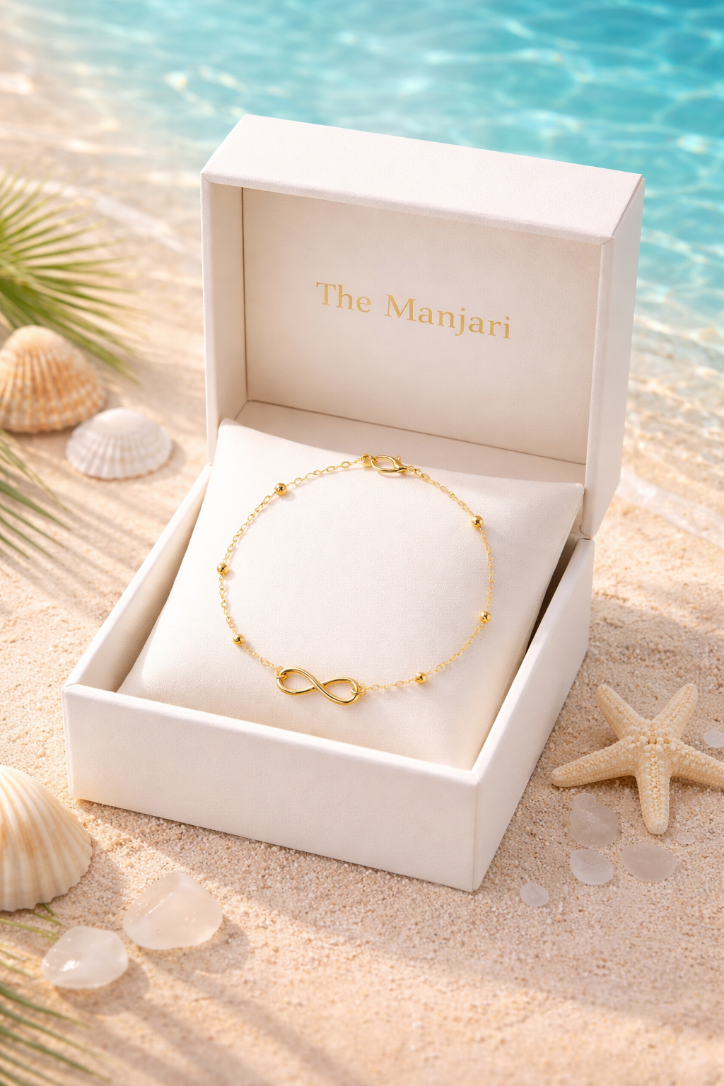 Gold & Silver Infinity Anklet