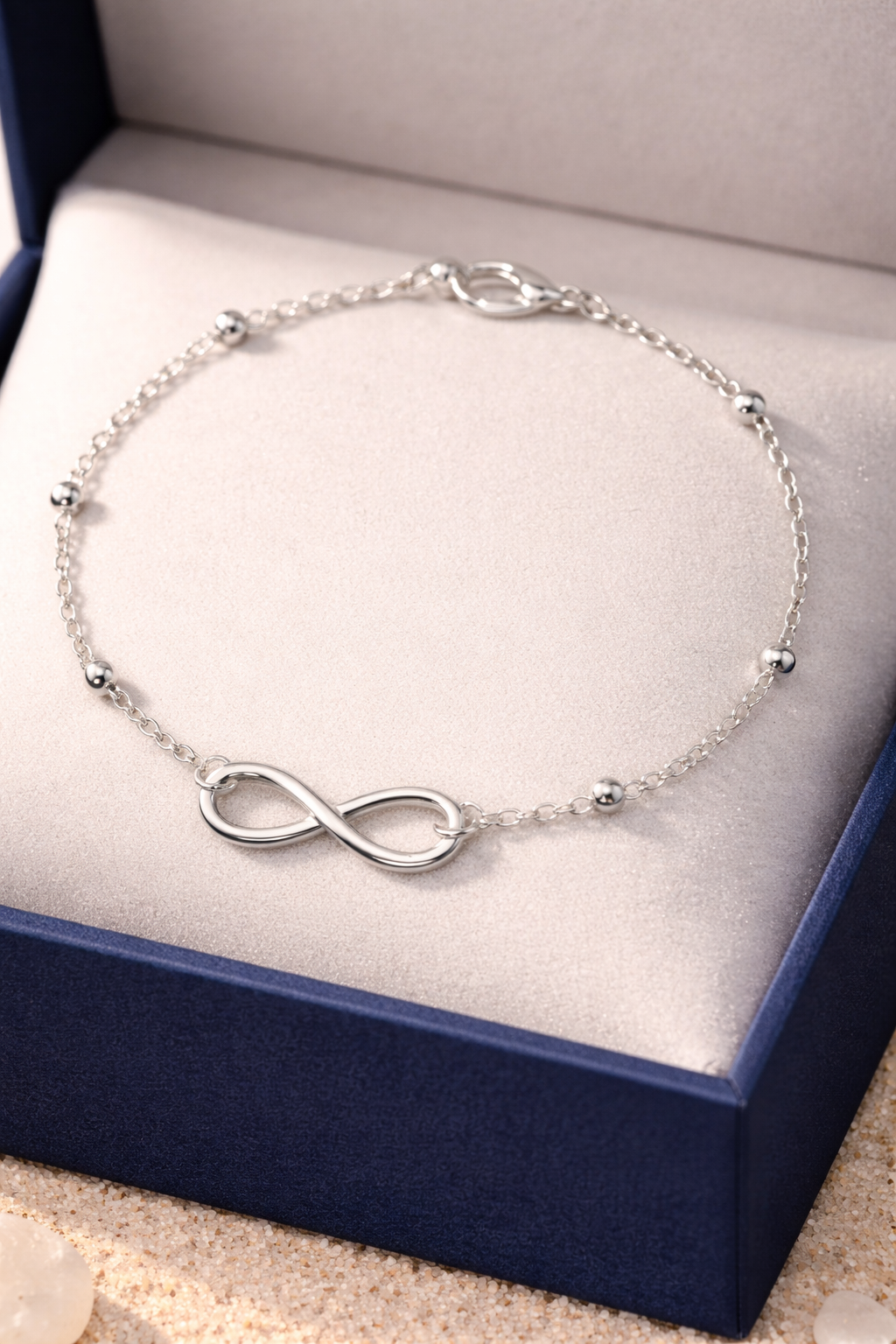 Gold & Silver Infinity Anklet
