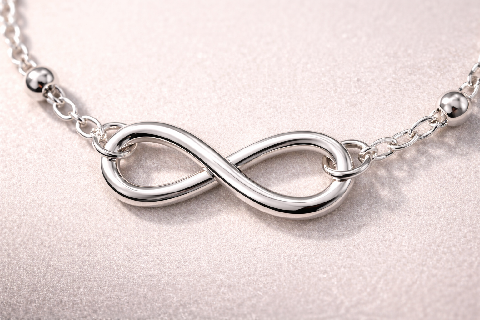 Gold & Silver Infinity Anklet
