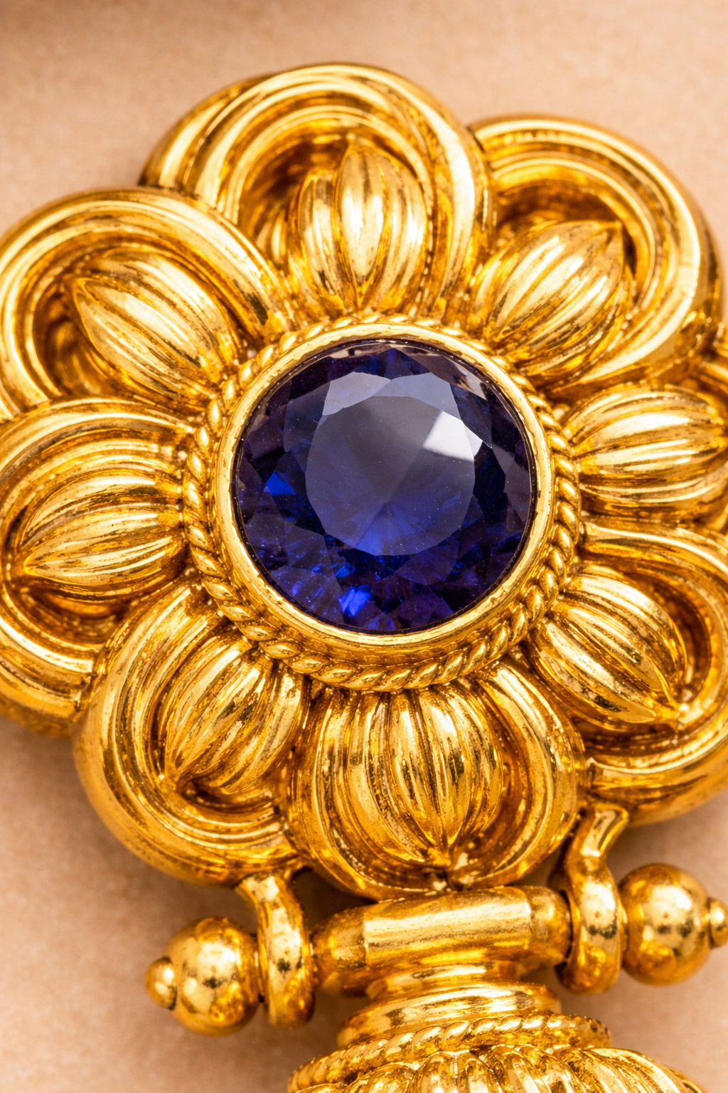 Traditional Gold Jhumka Earrings