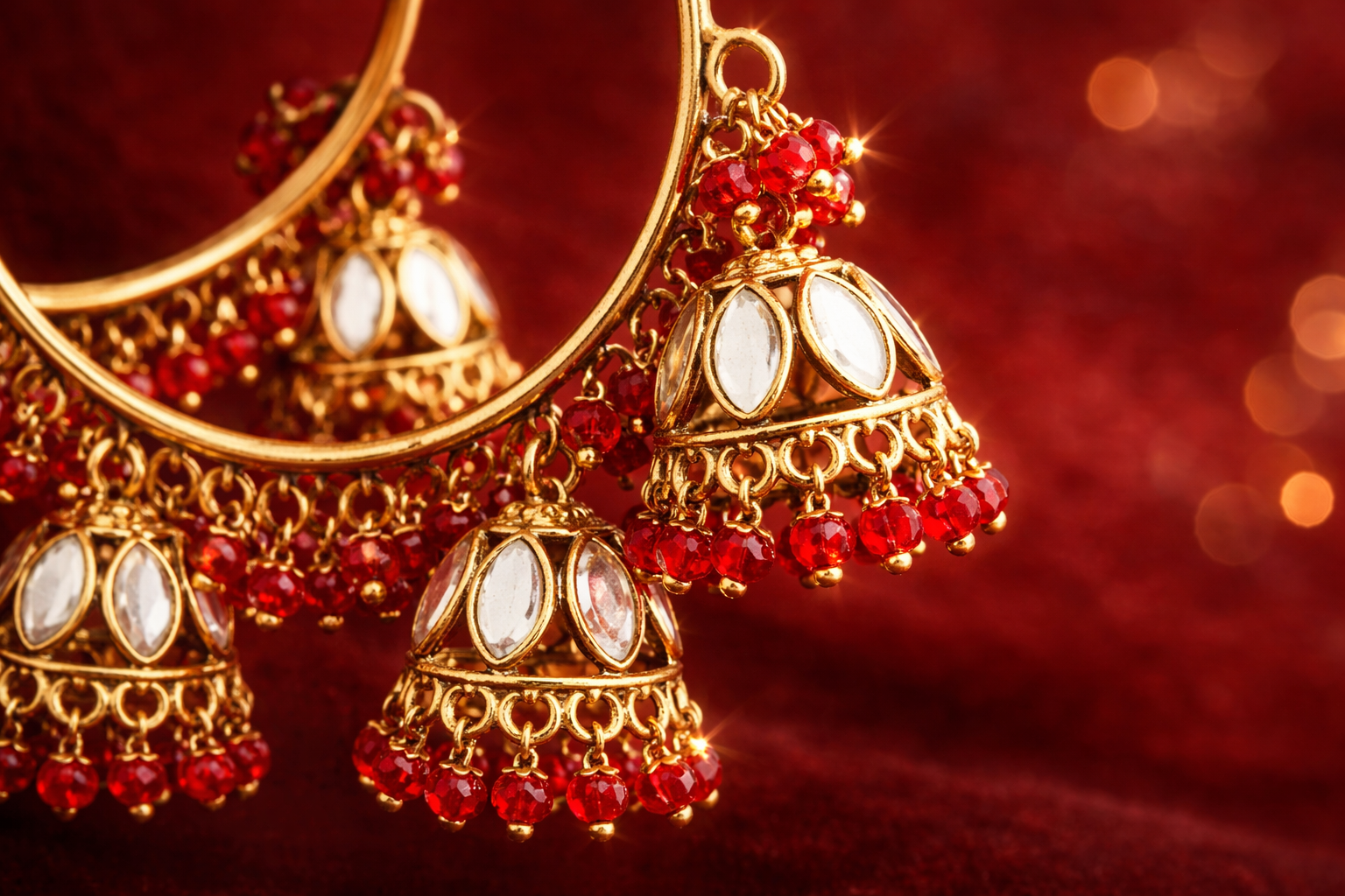 Ethnic Jhumka Earrings
