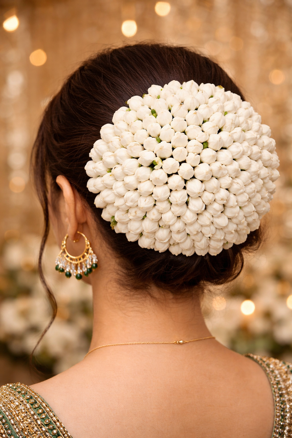 Jasmine Flower Gajra & Bun