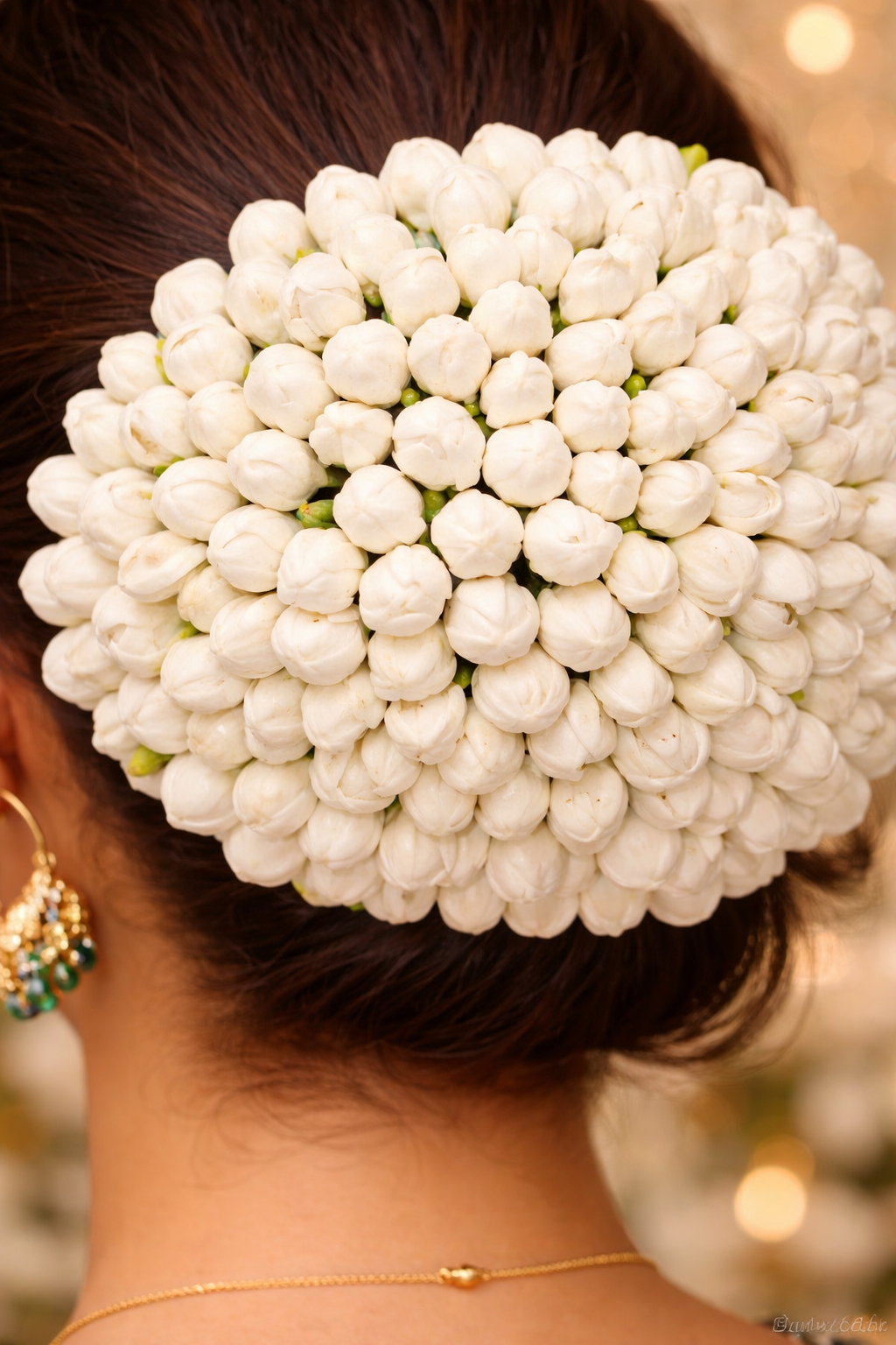 Jasmine Flower Gajra & Bun