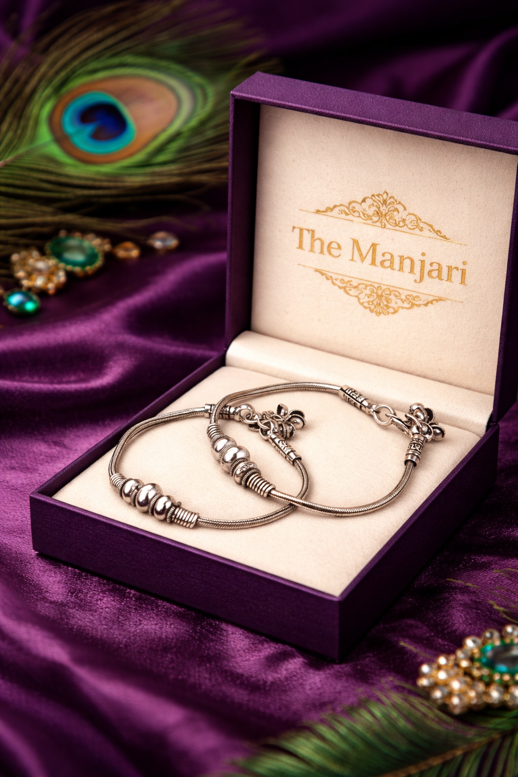 Indian Silver Anklet