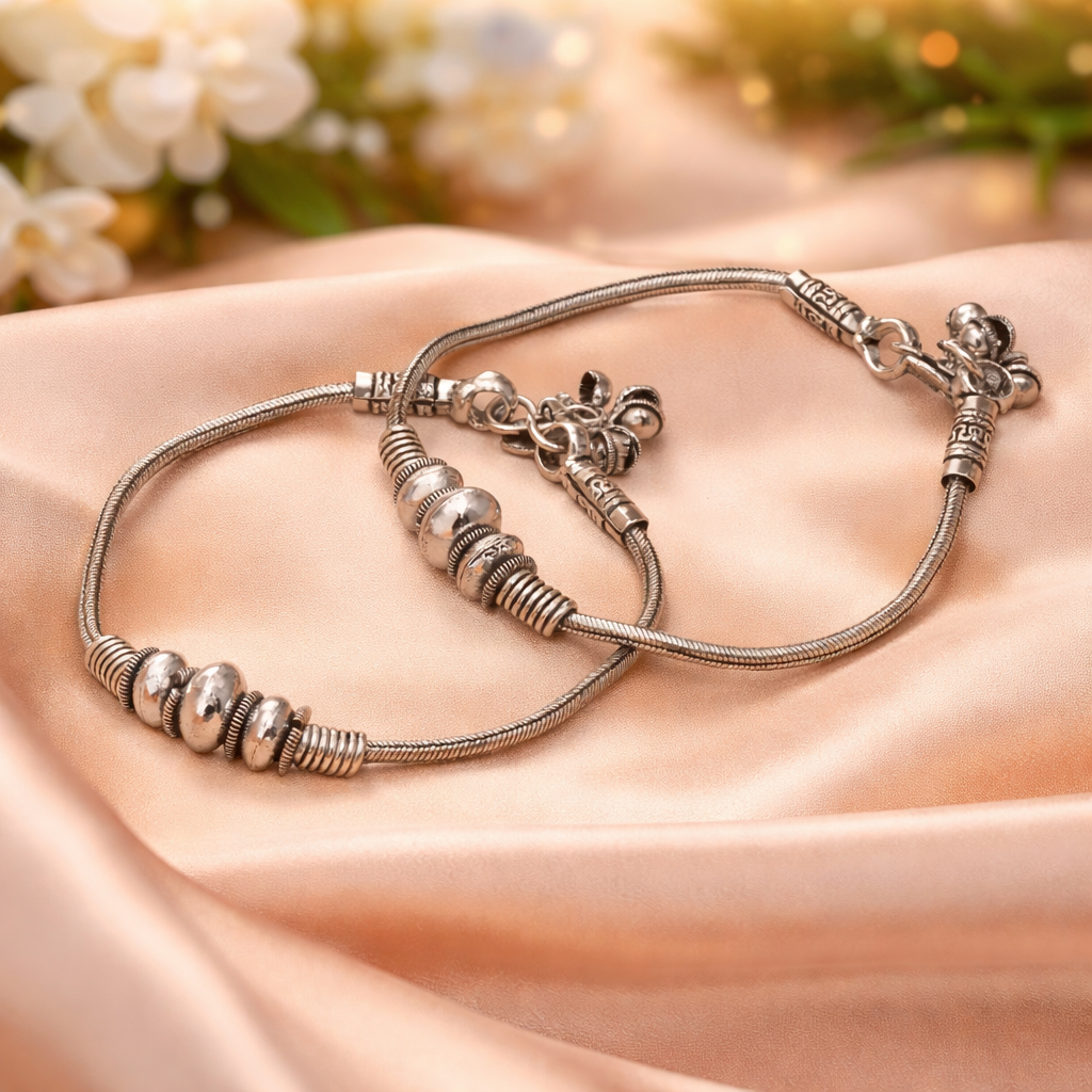 Indian Silver Anklet