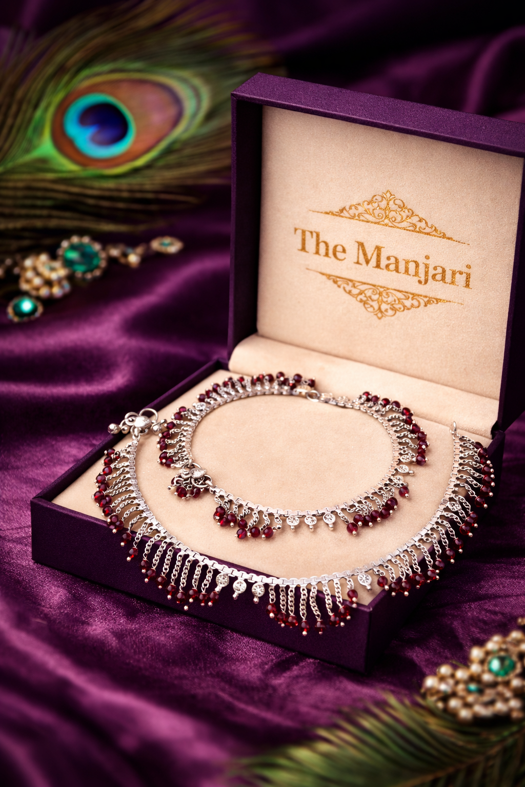 Indian Silver Anklet