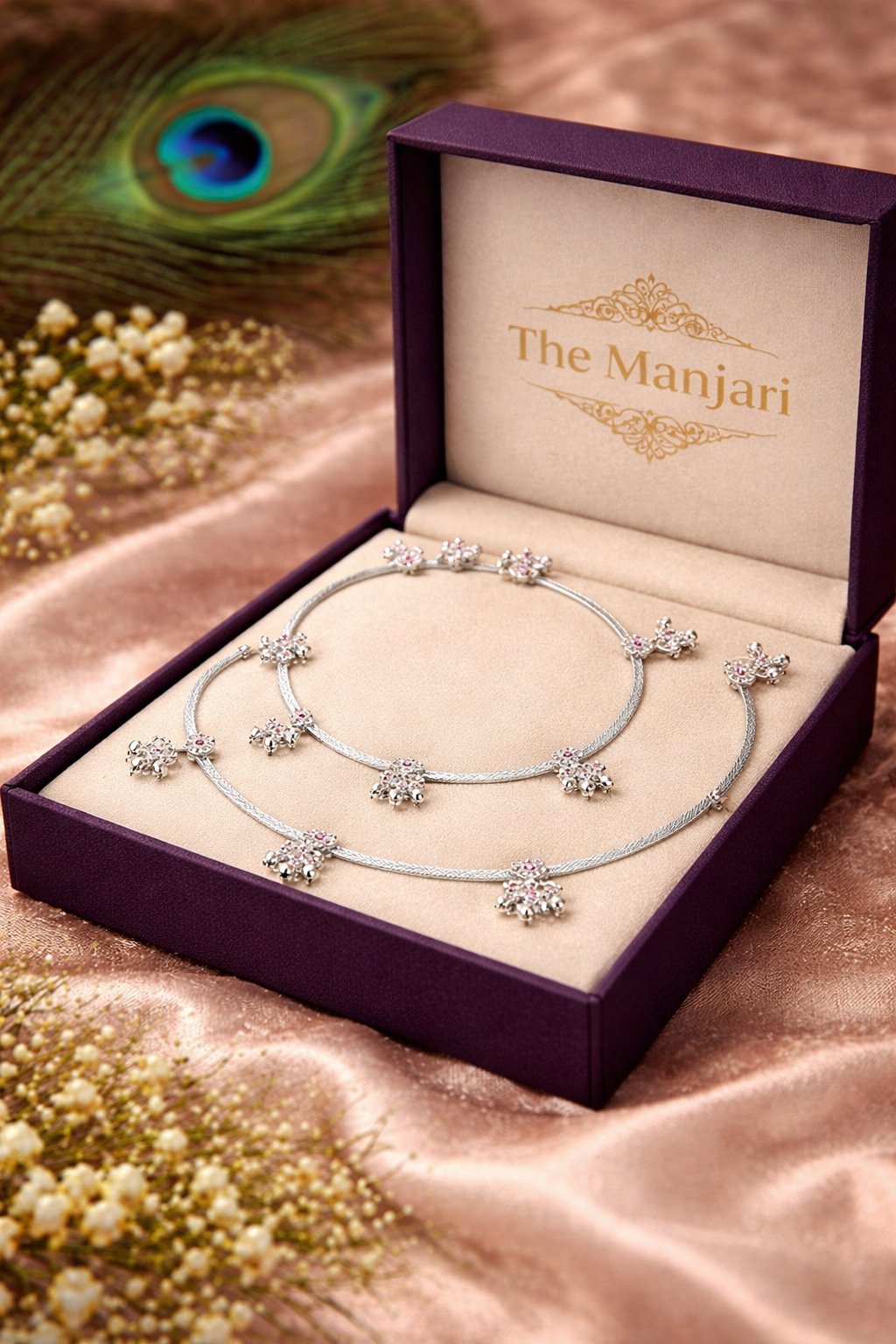 Indian Silver Anklet