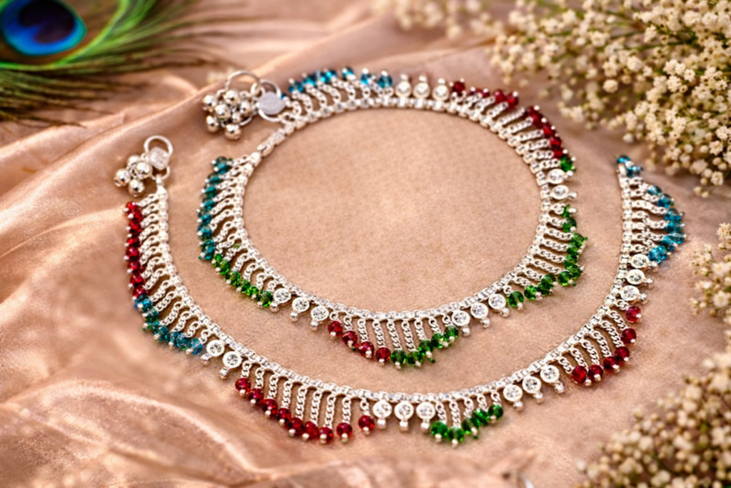 Indian Silver Anklet