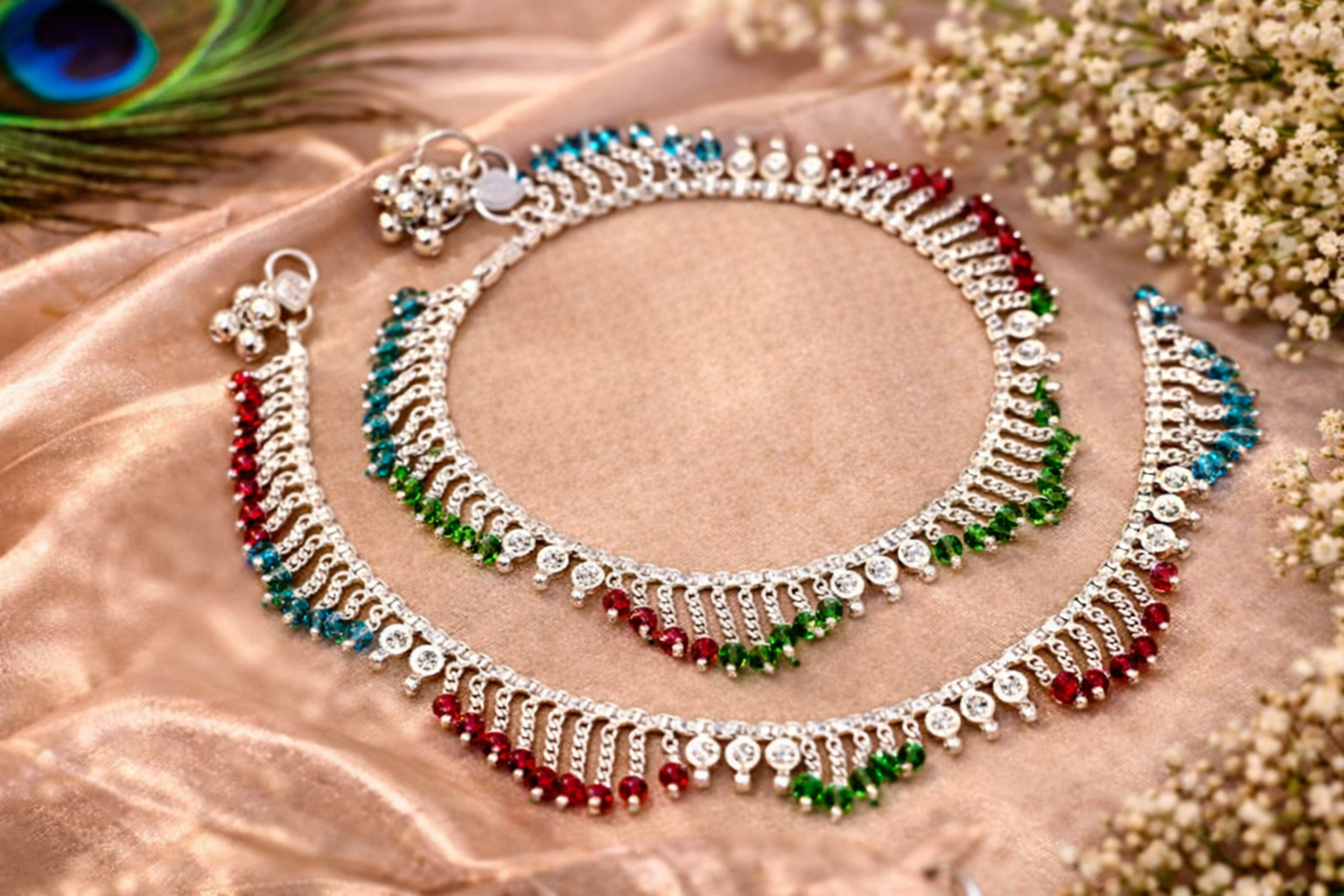 Indian Silver Anklet