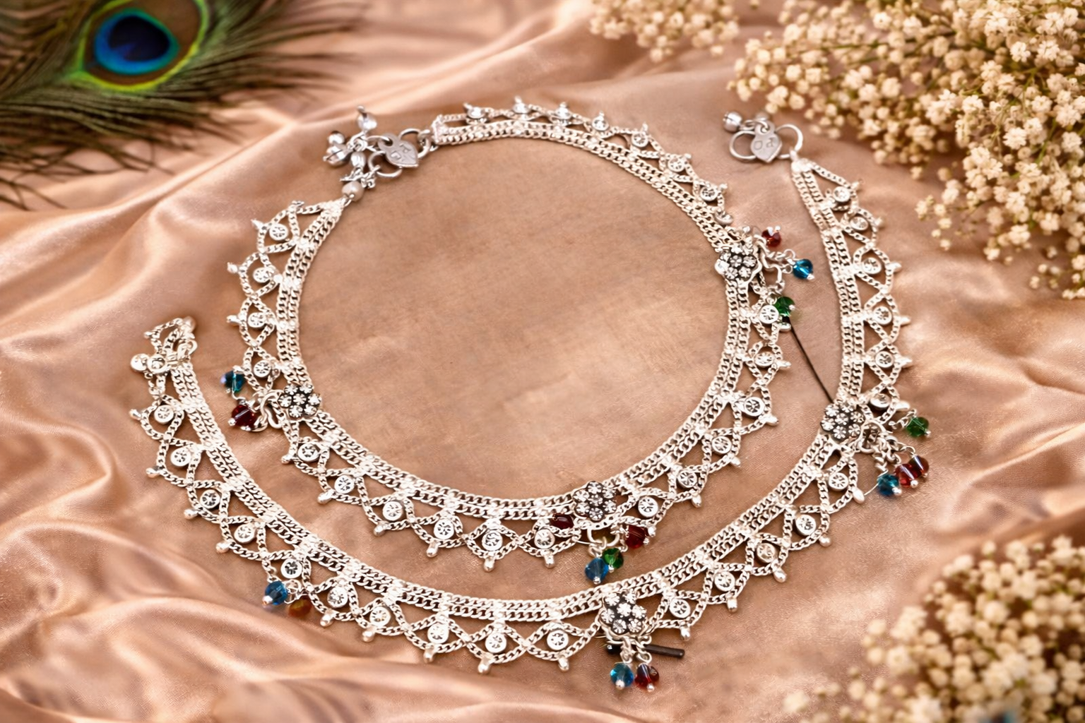 Indian Silver Anklet