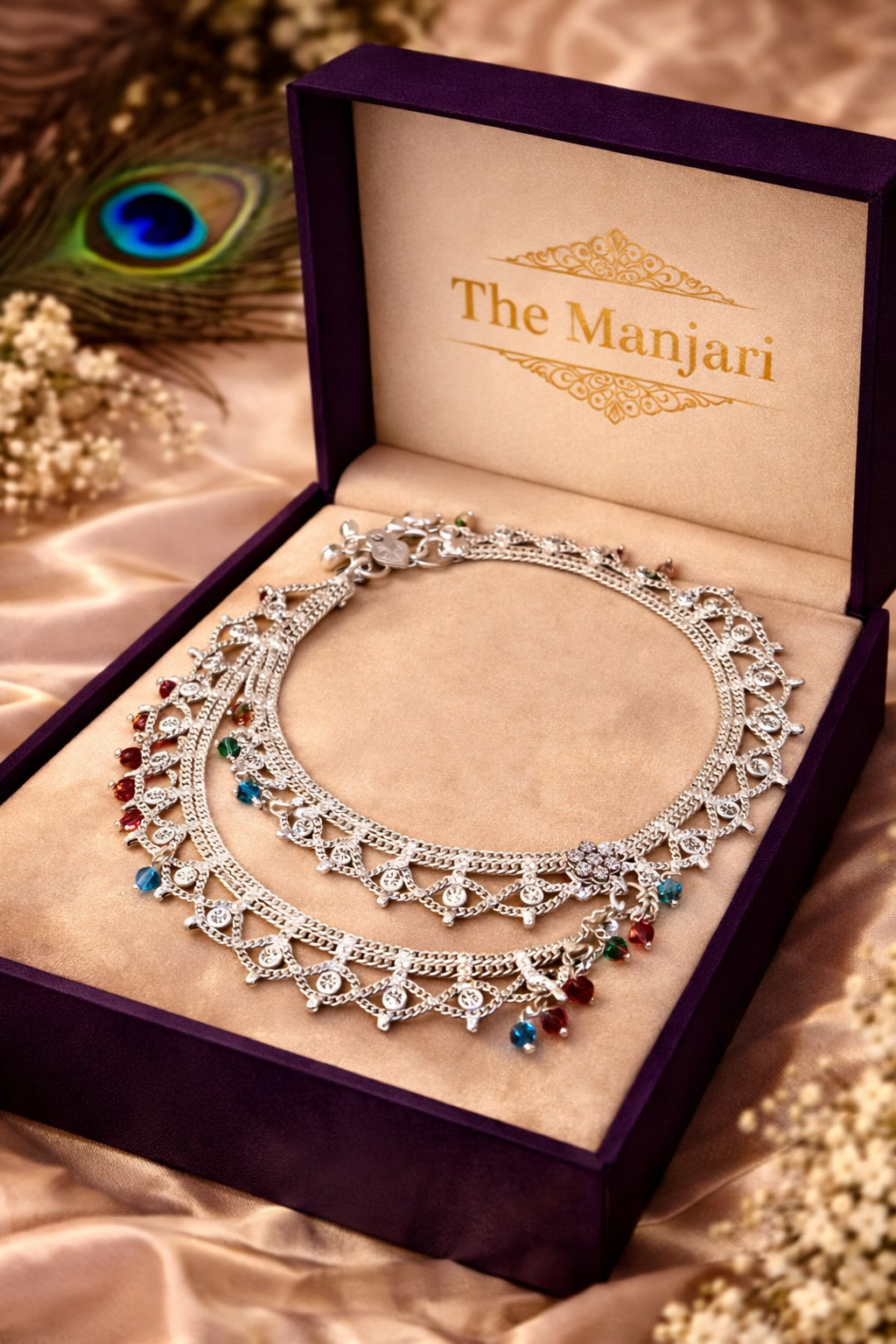 Indian Silver Anklet