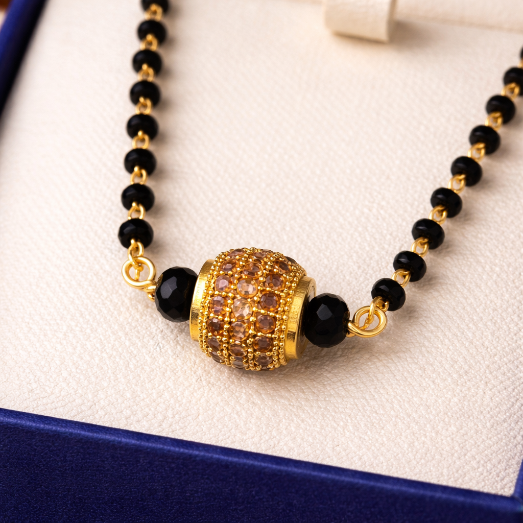Mangalsutra Style Necklace