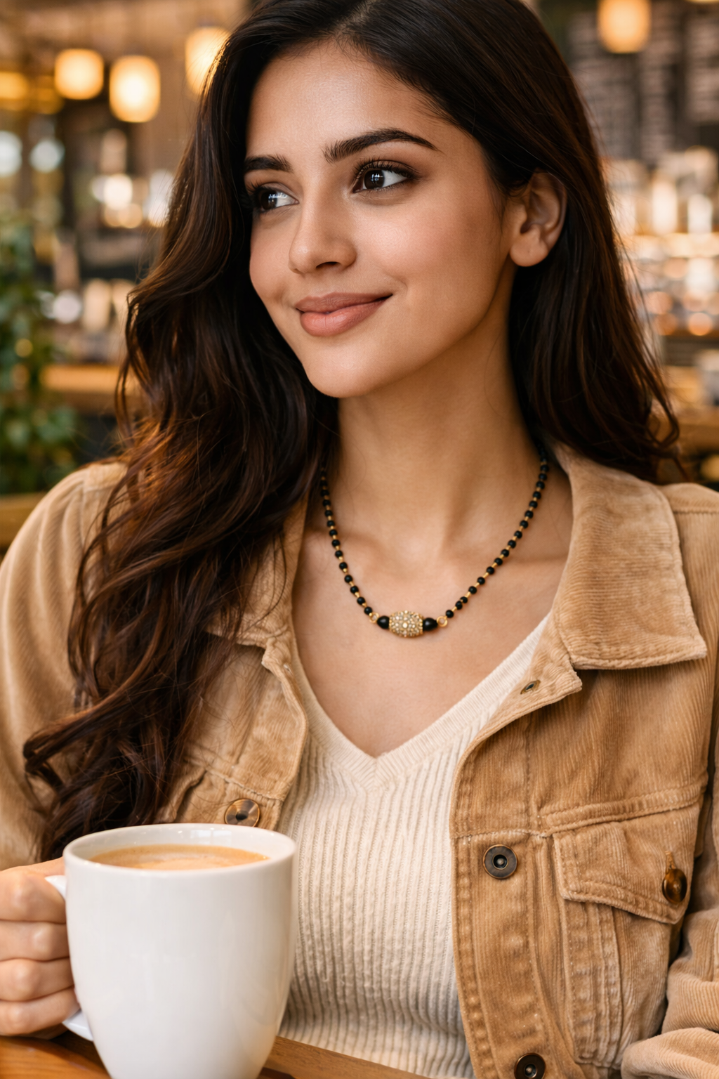 Mangalsutra Style Necklace