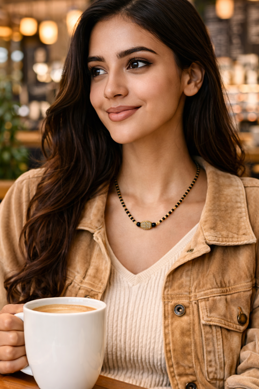 Mangalsutra Style Necklace