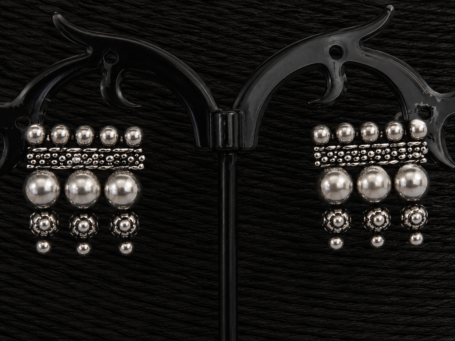 Moonlight Oxidised Necklace Set