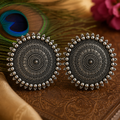 Boho Round Disc Earrings