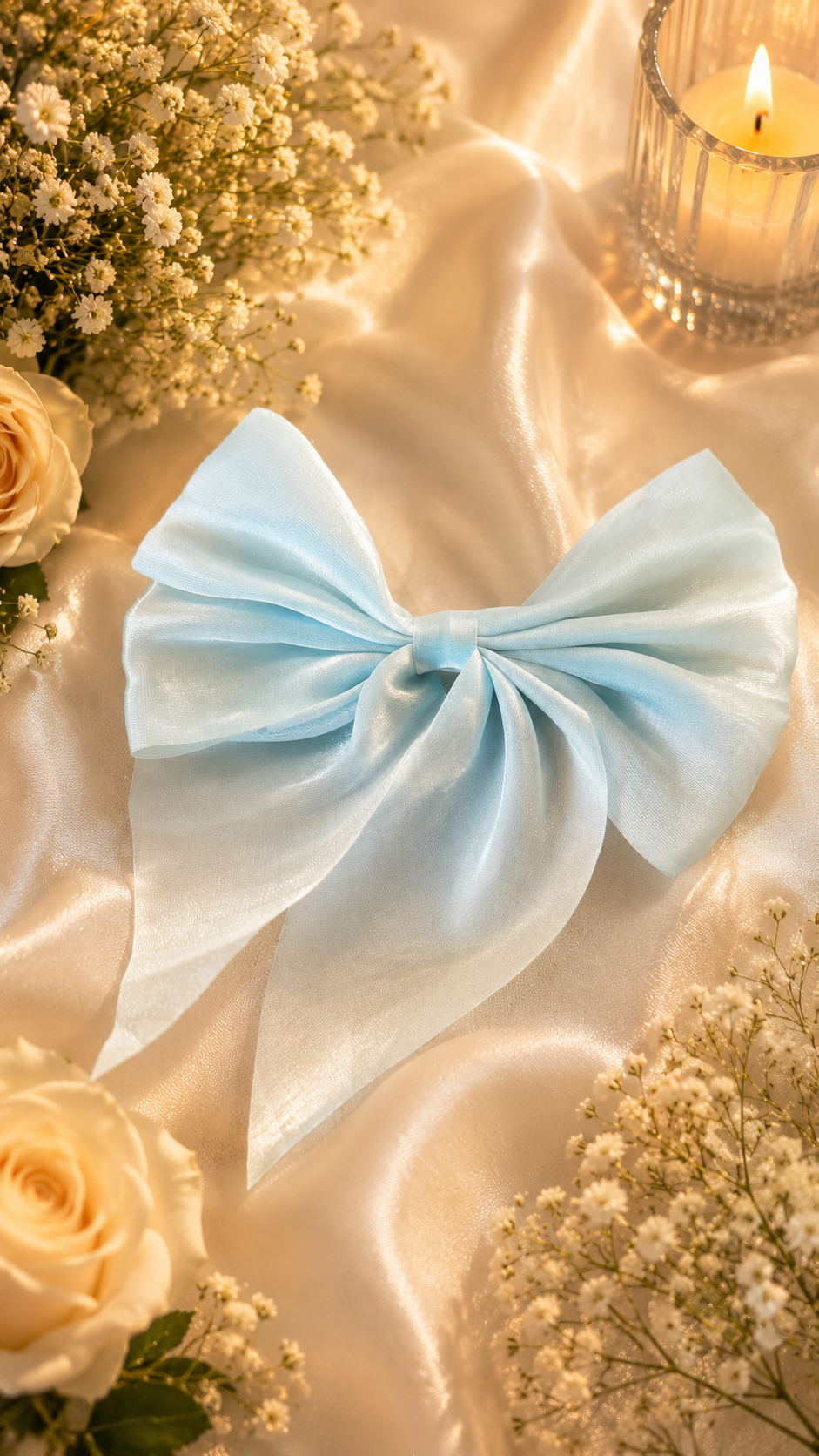 Luxury Satin Hair Bow